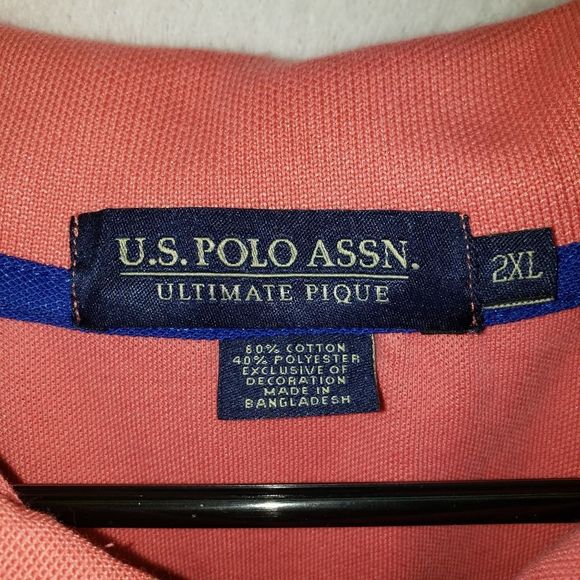 Red Orange Polo - Picture 3 of 3